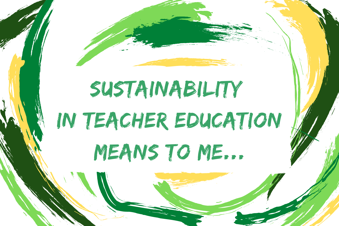 Sustainability in teacher education