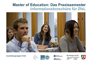 Master of Education: Das Praxissemester. Informationsbroschüre für ZfsL