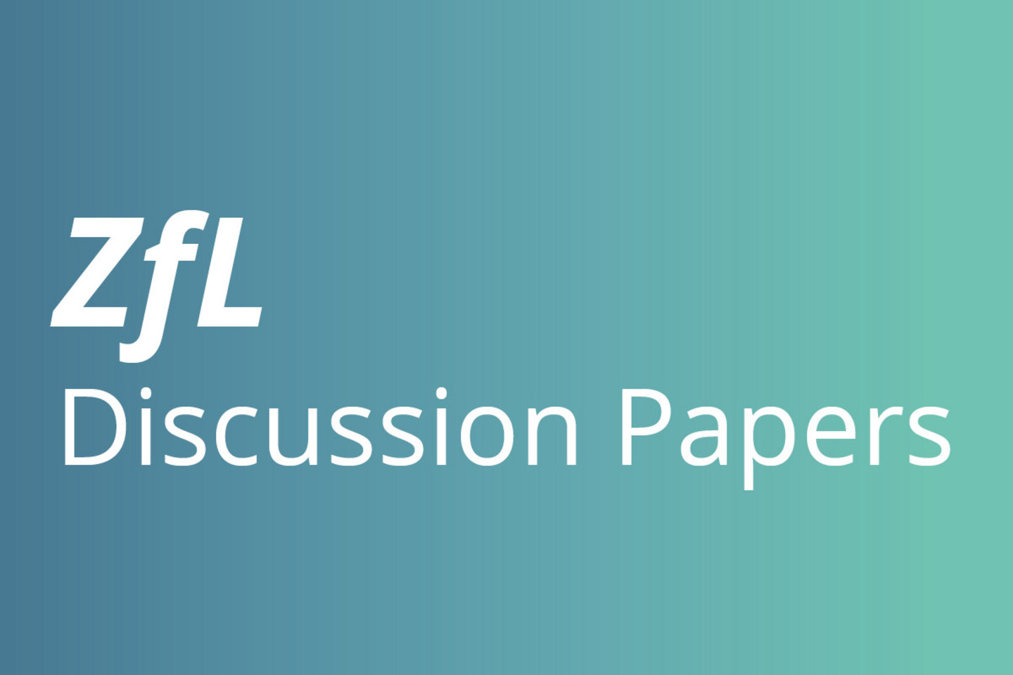 ZfL Discussion Papers
